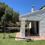 pintura fachada chalet